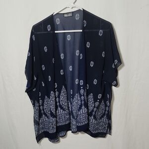 Source Unknown Blue Relaxed Boxy Tunic